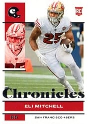 2021 Panini Chronicles Base Set Eli Mitchell #79 card