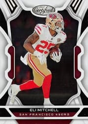 2022 Panini Certified Base Set Eli Mitchell #89 card