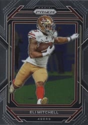 2022 Panini Prizm Base Set Eli Mitchell #264 card