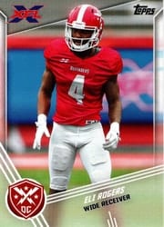 2020 Topps XFL Base Set Eli Rogers #122 card