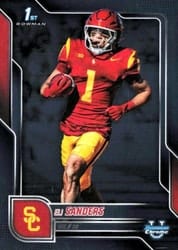 2025 Bowman University Chrome Base Set Eli Sanders #177 card
