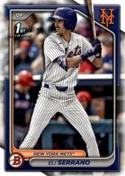 2024 Bowman Draft Base Set Eli Serrano #BD-163 card