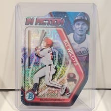 Eli Willits 2025 Bowman Draft Bowman in Action Autographs card