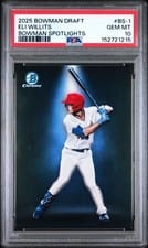 2025 Bowman Draft Bowman Spotlights Eli Willits #BS-1 card