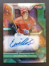 2025 Bowman's Best Circuitry Autographs Eli Willits #CA-EW card