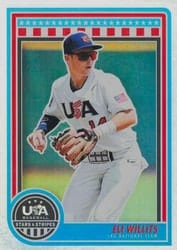 2025 Panini Stars & Stripes Base Set Eli Willits #54 card