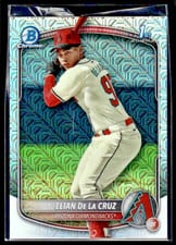 2025 Bowman Chrome Prospects Elian De La Cruz #BCP-249 card