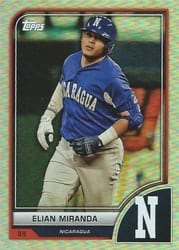 2023 Topps World Baseball Classic Base Set Elian Miranda #6 card