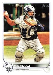 2022 Topps Base Set Elias Diaz #467 card