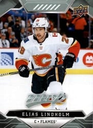 2019-20 Upper Deck MVP Base Set Elias Lindholm #32 card