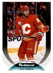 2020-21 Parkhurst Base Set Elias Lindholm #193 card