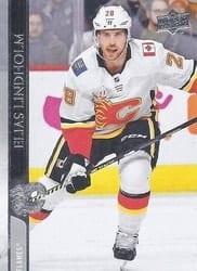 2020-21 Upper Deck Base Set Elias Lindholm #29 card