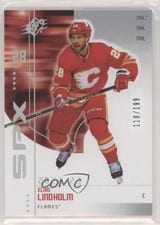 Elias Lindholm 2022-23 SPx 2002-03 SPx Retro card