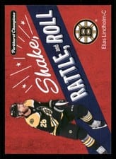 2024-25 Parkhurst Champions Shake Rattle and Roll Elias Lindholm #SRR-20 card