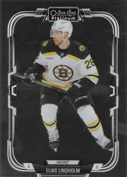 2025-26 O-Pee-Chee Platinum Base Set Elias Lindholm #103 card