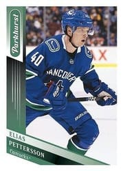 2019-20 Parkhurst Base Set Elias Pettersson #50 card