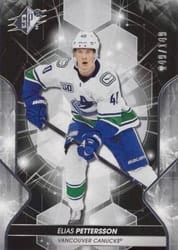 2019-20 SPx Base Set Elias Pettersson #6 card