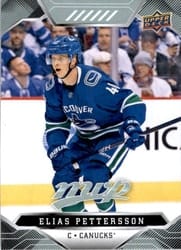 2019-20 Upper Deck MVP Base Set Elias Pettersson #133 card
