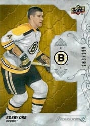 2019-20 Upper Deck Trilogy Base Set Elias Pettersson #46 card