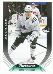 2020-21 Parkhurst Base Set Elias Pettersson #228 card