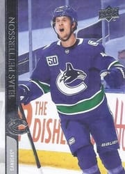 2020-21 Upper Deck Base Set Elias Pettersson #426 card