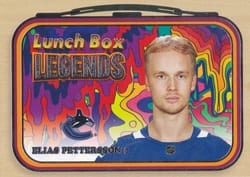 2022-23 Upper Deck Lunch Box Legends Elias Pettersson #LB-4 card