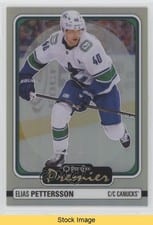 2024-25 O-Pee-Chee Platinum O-Pee-Chee Premier Elias Pettersson #OP11 card