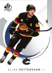 2024-25 SP Authentic Base Set Elias Pettersson #15 card