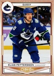 2024-25 Upper Deck O-Pee-Chee Glossy Elias Pettersson #OG-6 card