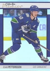 2025-26 O-Pee-Chee OPC Premier Elias Pettersson #P-28 card