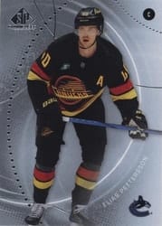 2025-26 SP Game Used Base Set Elias Pettersson #91 card