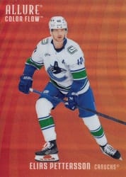 2025-26 Upper Deck Allure Color Flow Elias Pettersson #CF-7 card