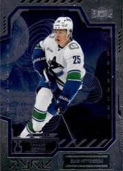 2025-26 SkyBox Metal Universe Base Set Elias Pettersson D #147 card