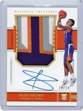 2018 Panini National Treasures Elie Okobo #130 card
