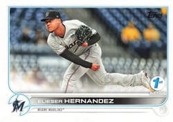 2022 Topps 1st Edition Base Set Elieser Hernandez #9 card