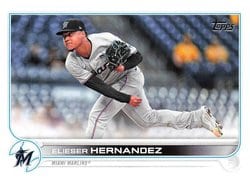 2022 Topps Base Set Elieser Hernandez #9 card