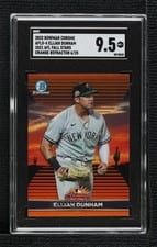 2022 Bowman Chrome 2021 AFL Fall Stars Elijah Dunham #AFLS-4 card