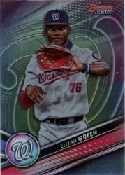2022 Bowman's Best Top Prospects Elijah Green #TP-29 card
