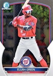 2023 Bowman Chrome Prospects Elijah Green #BCP-23 card