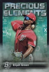2023 Bowman Platinum Precious Elements Elijah Green #PE-24 card