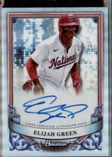 2024 Bowman Sterling Prospect Autographs Elijah Green #PA-EG card