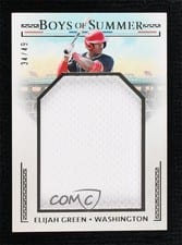 2024 Panini Boys of Summer Jumbo Prospect Materials Elijah Green #JPM-EG card