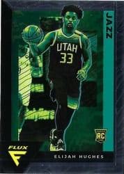 2020-21 Panini Flux Base Set Elijah Hughes #249 card