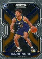 2020-21 Panini Prizm Base Set Elijah Hughes #271 card