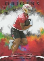 2021 Panini Origins Base Set Elijah Mitchell #146 card
