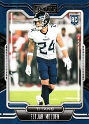 2021 Panini Playbook Base Set Elijah Molden #177 card