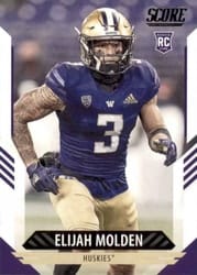 2021 Score Base Set Elijah Molden #343 card