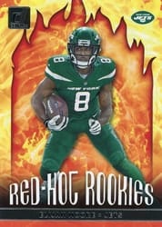 2021 Donruss Red Hot Rookies Elijah Moore #RHR-EMO card