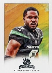 2021 Panini Chronicles Gridiron Kings Elijah Moore #GK-30 card