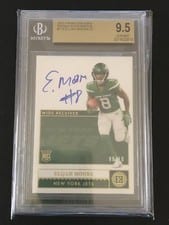 2021 Panini Encased Autograph Elijah Moore #118 card